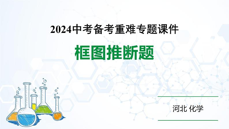 2024河北化学中考备考重难专题：框图推断题（课件）第1页