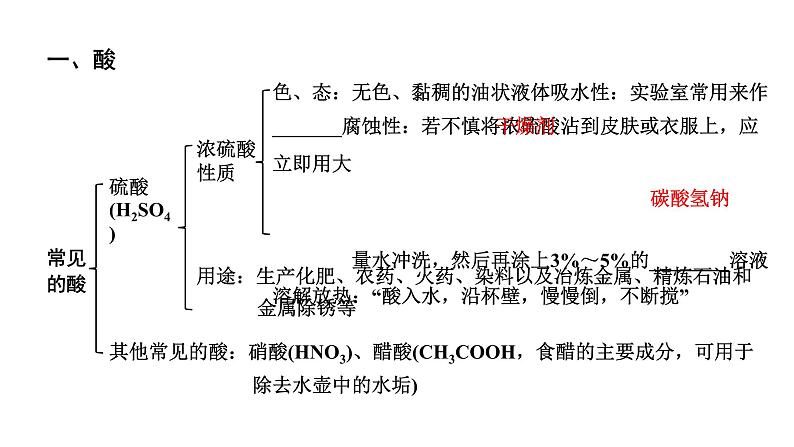 2024北部湾经济区中考化学二轮复习主题一  常见的酸和碱  （课件）第4页