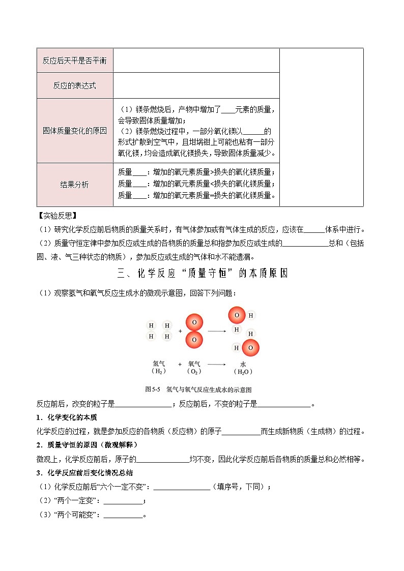 第19讲 质量守恒定律（学生版）-新九年级化学暑假衔接讲义（人教版）第3页