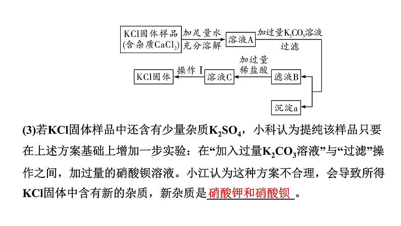 2024江苏中考化学二轮中考考点研究 第11讲 物质的检验、鉴别、除杂(含分离)和推断（课件）第7页