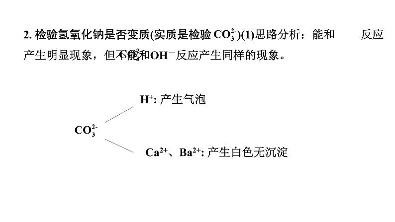 2024宁夏中考化学二轮复习 氢氧化钠、氢氧化钙变质的探究（课件）第3页