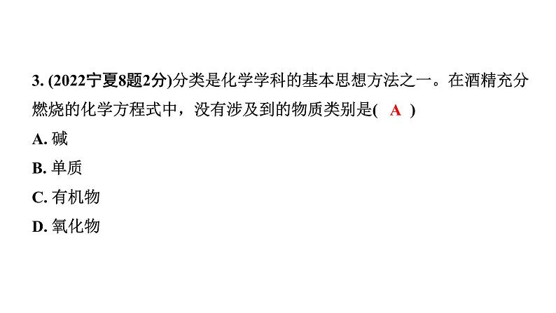 2024宁夏中考化学二轮重点专题突破 主题8 物质的分类（课件）第4页