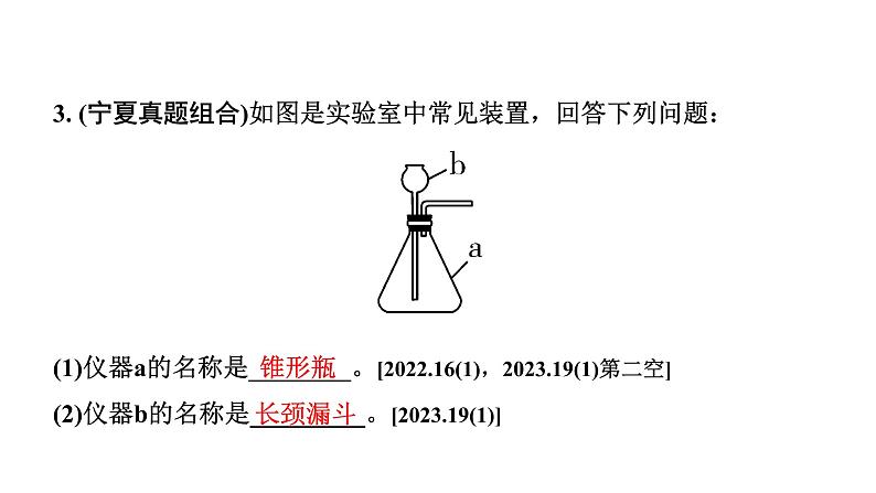 2024宁夏中考化学二轮重点专题突破 主题16 常见仪器及基本实验操作（课件）第4页