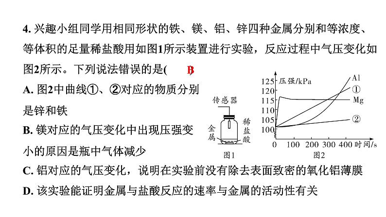 2024宁夏中考化学二轮重点专题突破 专题二 数字化实验（课件）第5页