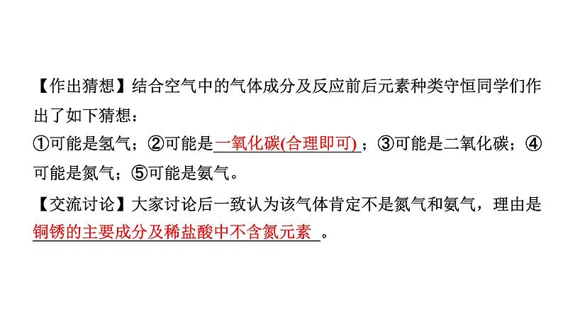 2024山东中考化学二轮重点专题突破 专题七 实验探究题（课件）第3页