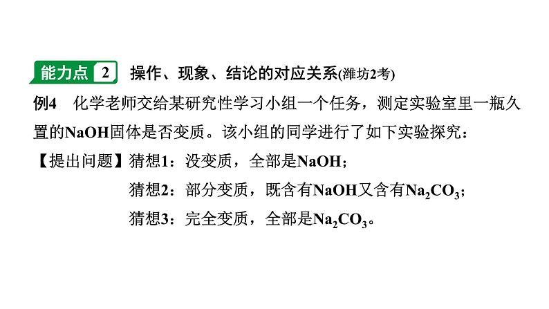 2024山东中考化学二轮重点专题突破 专题七 实验探究题（课件）第6页