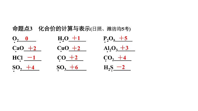 2024山东中考化学二轮专题复习 微专题 化学用语（课件）04