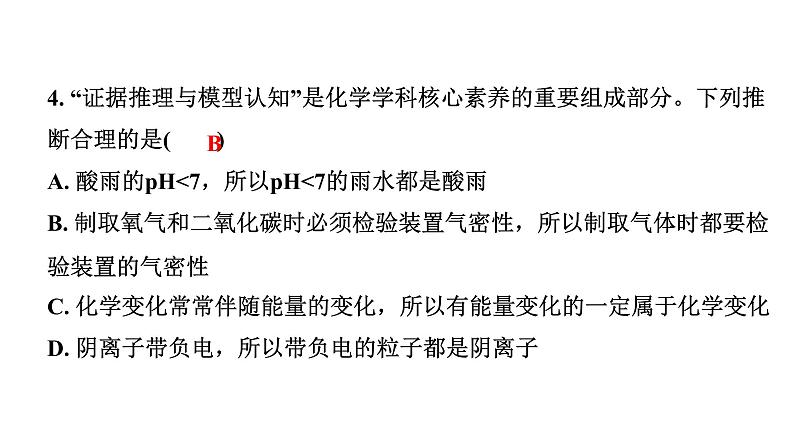 2024山东中考化学二轮专题复习 专题二 化学思想方法的应用（课件）第5页