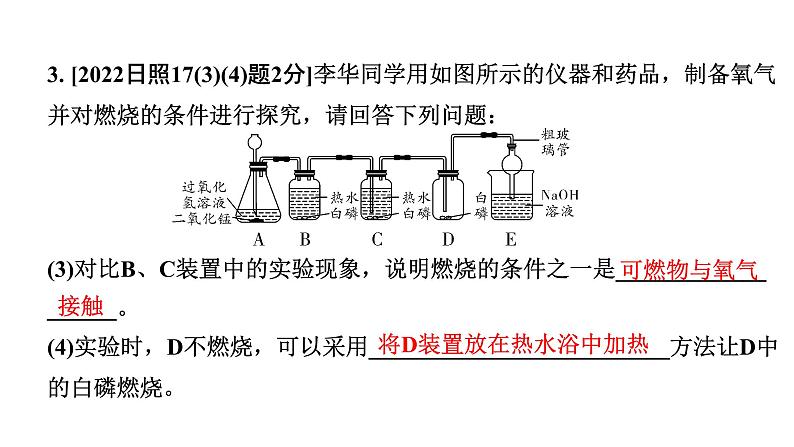 2024山东中考化学一轮复习 中考考点研究 第七单元 燃料及其利用（课件）04