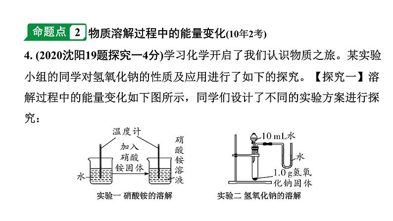 2024沈阳中考化学二轮专题突破 第6章  溶解现象（课件）第4页