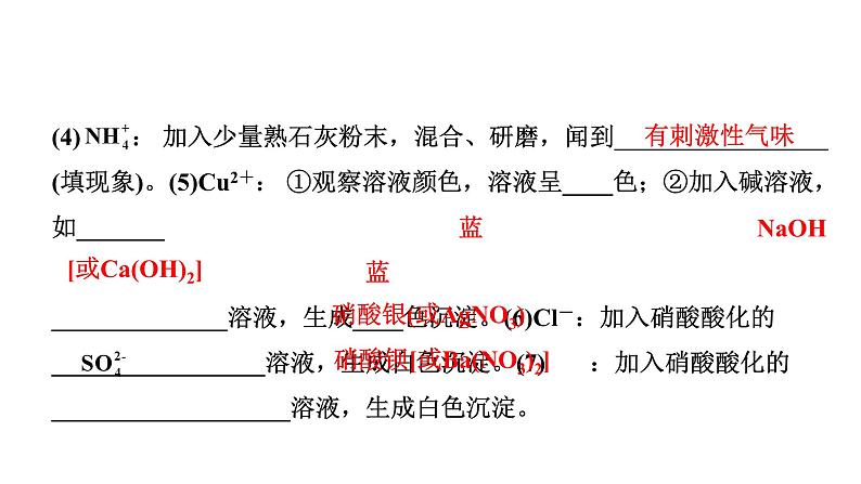 2024沈阳中考化学二轮专题突破 微专题 物质的检验与鉴别（课件）第7页