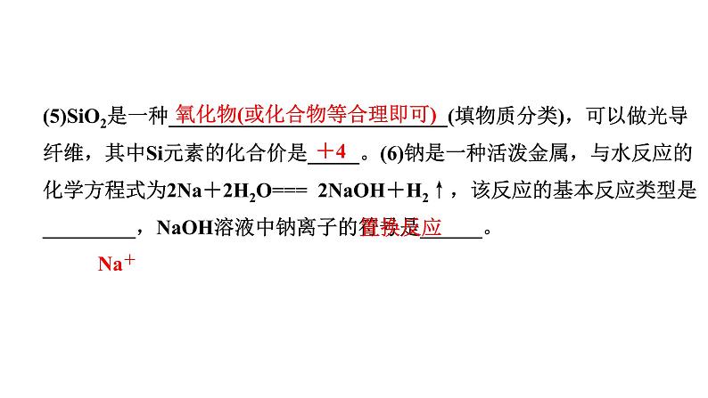 2024沈阳中考化学二轮专题突破 组成物质的化学元素（课件）第7页