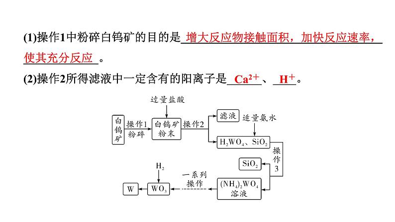 2024四川中考化学二轮复习 专题四  流程图题（课件）第8页