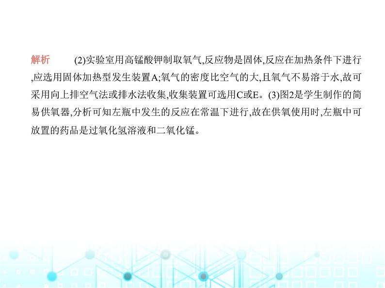 沪教版初中九年级化学上册专项素养巩固训练卷(五)常见气体的制备课件第8页