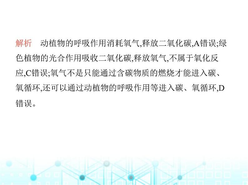 沪教版初中九年级化学上册第5章奇妙的二氧化碳第3节自然界中的碳循环课件05