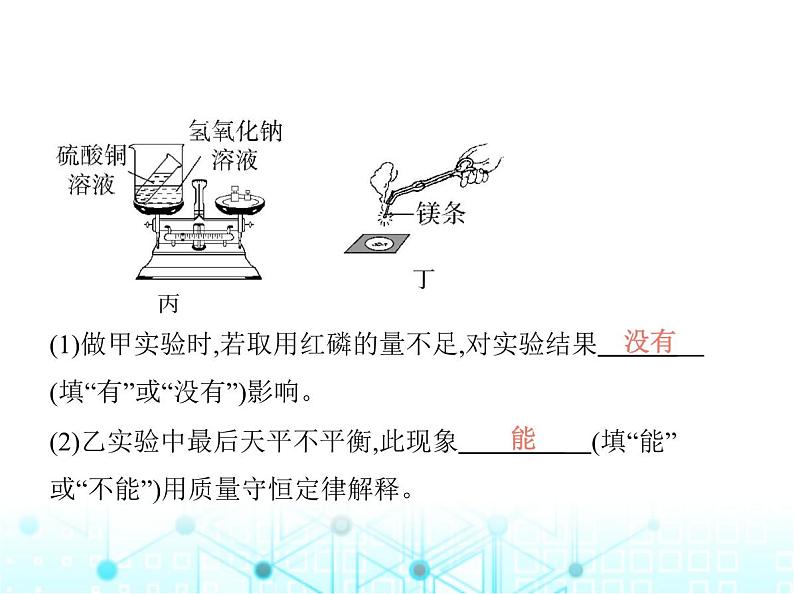 沪教版初中九年级化学上册第4章认识化学反应第2节化学反应中的质量关系课件第7页