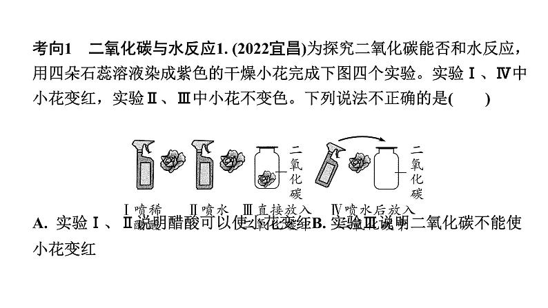 2024四川中考化学二轮复习微专题16 无明显现象反应的探究（课件）第2页