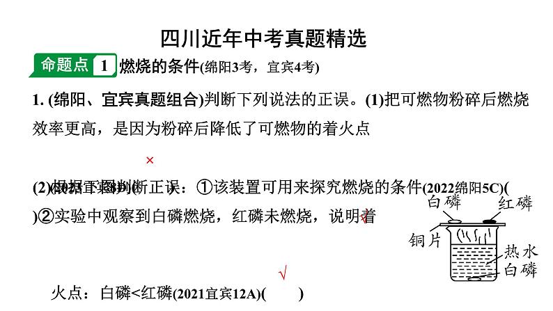 2024四川中考化学一轮复习 第七单元 燃料及其利用（课件）第2页