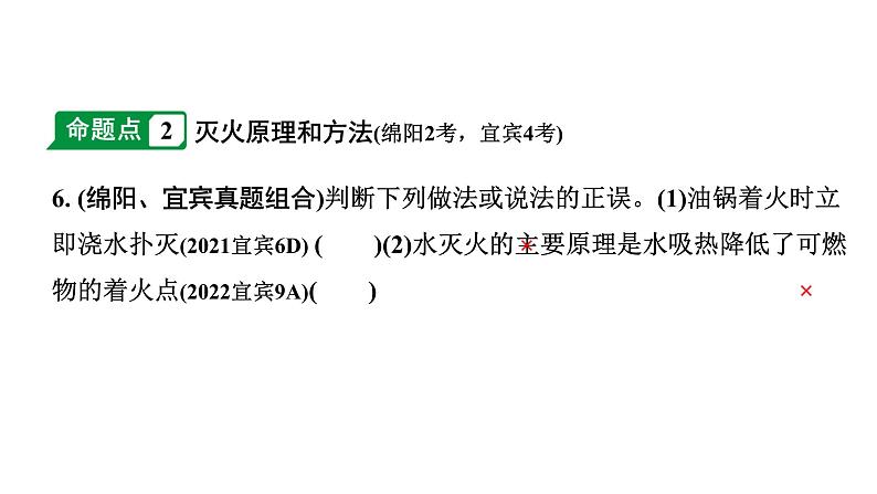 2024四川中考化学一轮复习 第七单元 燃料及其利用（课件）第6页