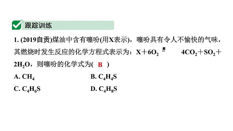 2024四川中考化学一轮复习 微专题1 质量守恒定律的应用之定性推断（课件）04