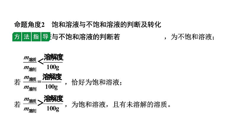 2024四川中考化学一轮复习 微专题8 溶解度曲线及其应用（课件）第4页