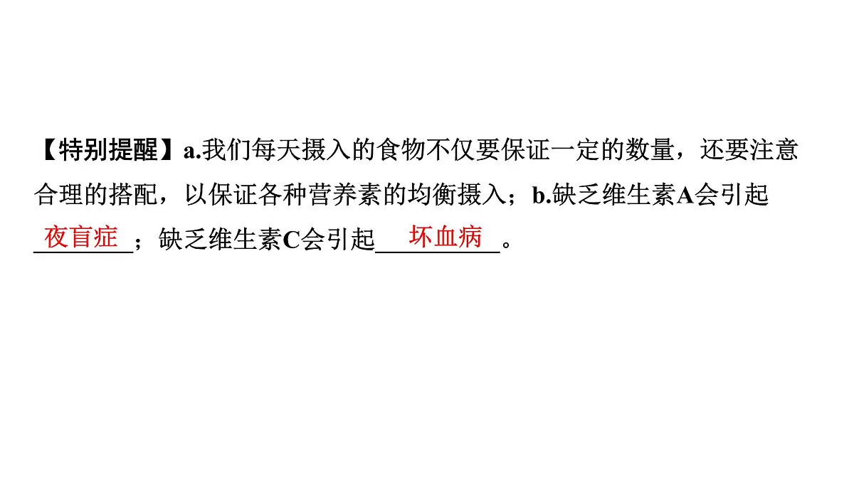 2024天津中考化学二轮复习 第十二单元 化学与生活（课件）第4页