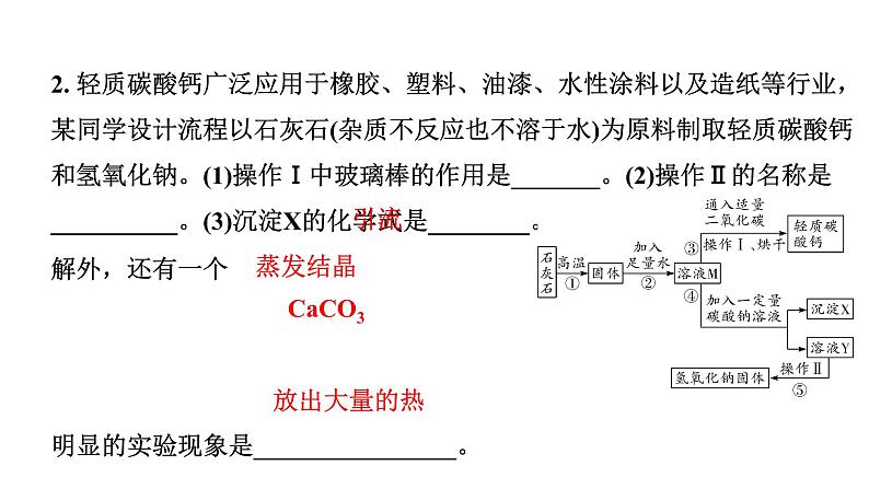 2024长沙中考化学二轮复习专题四 流程图题 （课件）第8页