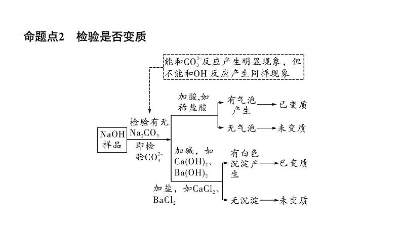 2024长沙中考化学一轮复习 微专题7 碱变质的探究（课件）03