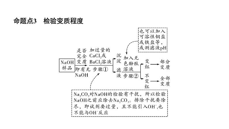 2024长沙中考化学一轮复习 微专题7 碱变质的探究（课件）04