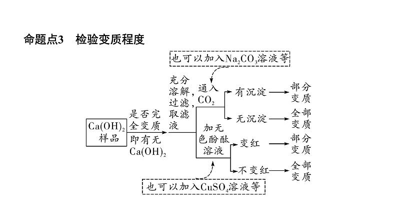 2024长沙中考化学一轮复习 微专题7 碱变质的探究（课件）07