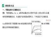 2024中考化学试题研究 微专题4 金属与酸反应的坐标曲线 (课件)