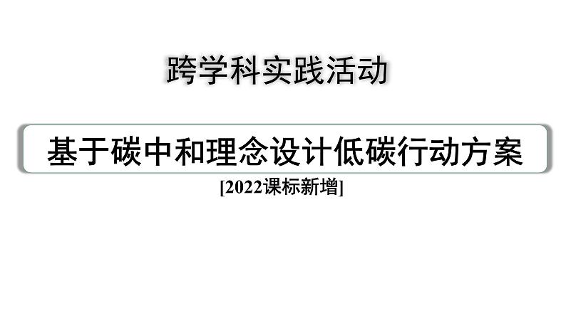 2024中考化学试题研究 跨学科实践活动  (课件)第2页