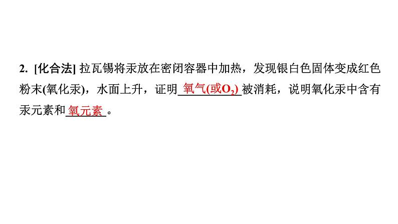 2024中考化学试题研究 横向实验归类练  与元素守恒有关的实验 (课件)第4页