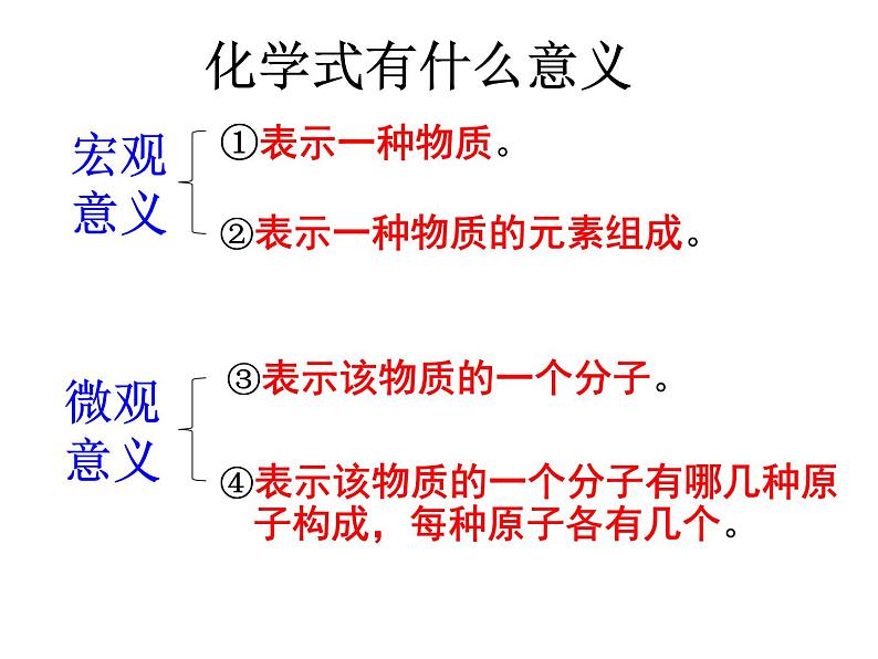 九年级化学上册第四单元自然界的水4.4化学式与化合价课件第8页