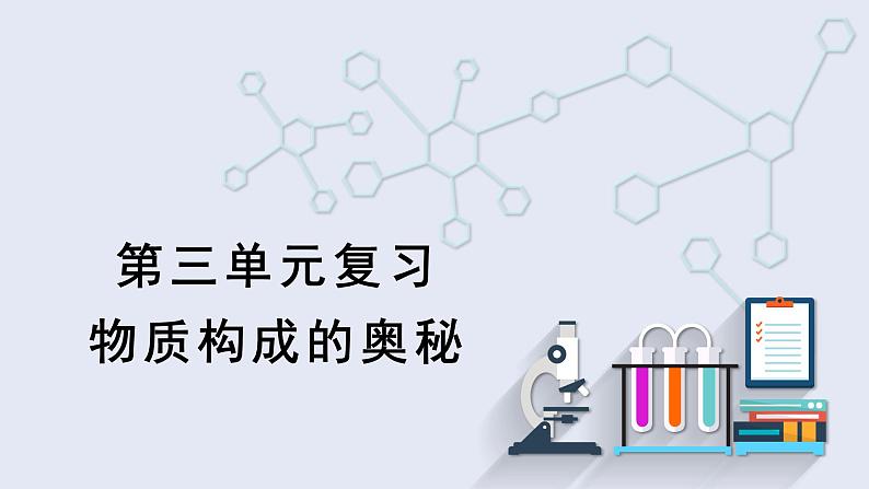 第三单元复习   课件 2023-2024学年初中化学人教版九年级上册第1页