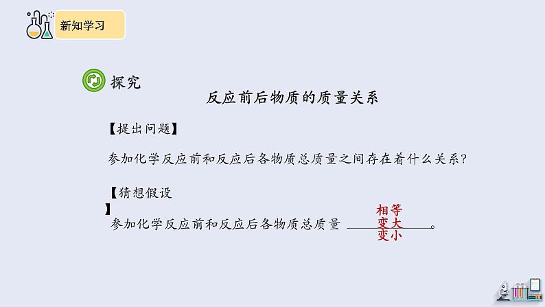 5.1 质量守恒定律 第1课时   课件2023-2024学年初中化学人教版九年级上册第5页