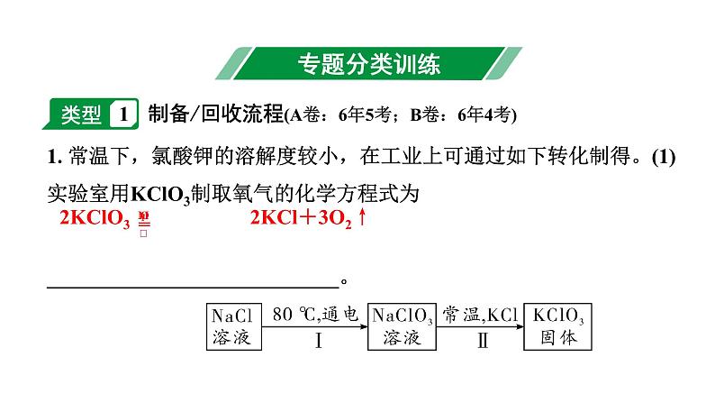 2024重庆中考化学二轮专题复习 流程图题 （课件）07