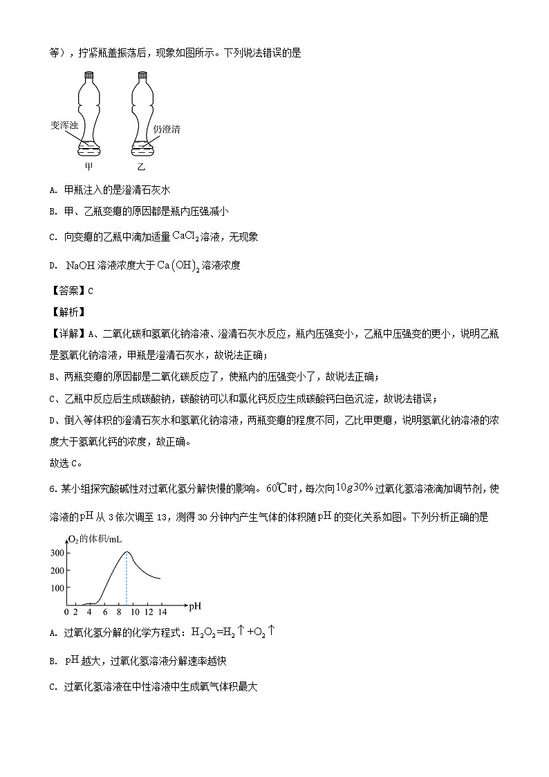 2024年内蒙古乌海中考真题化学试题及答案第3页