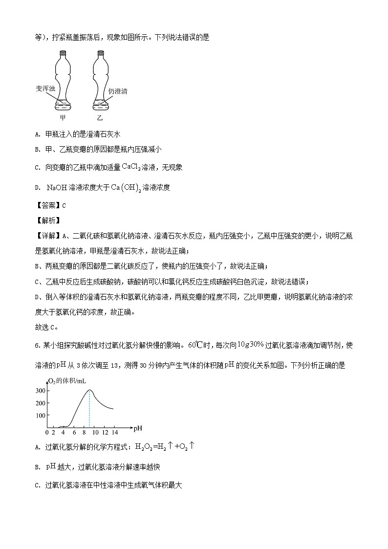 2024年内蒙古锡林郭勒中考真题化学试题及答案03