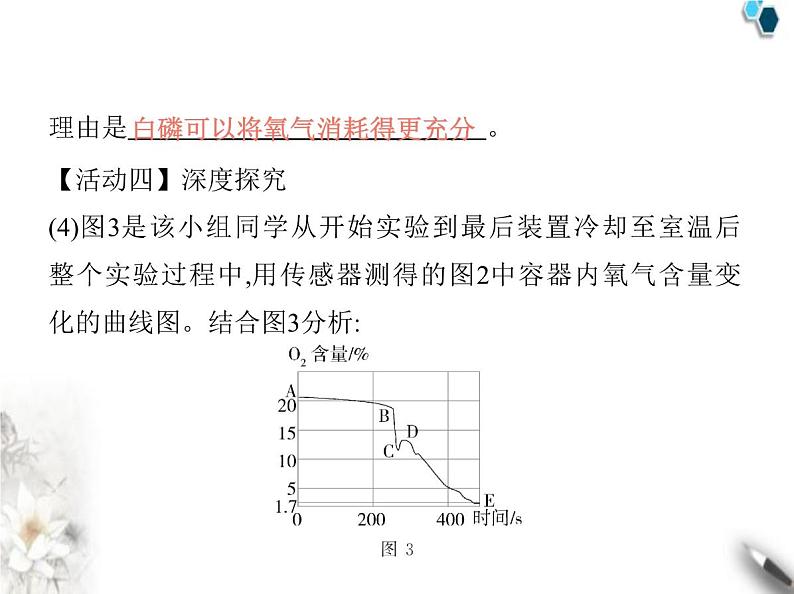 鲁教版初中九年级化学上册专项素养综合练(八)科学探究课件第7页