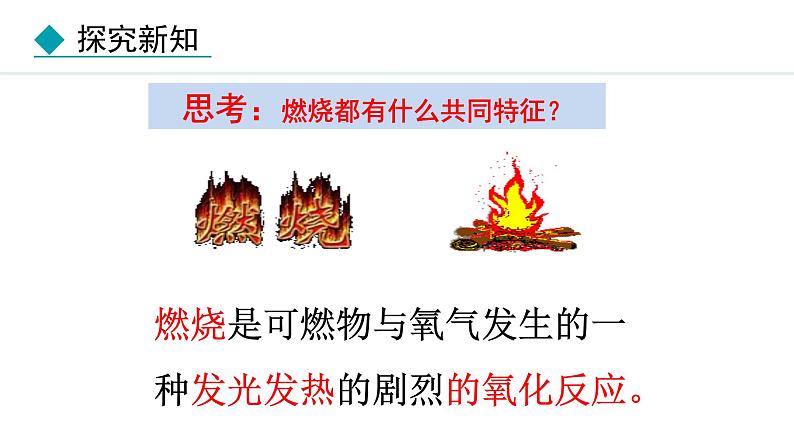 人教版九年级化学上册课件 7.1.1 燃烧的条件与调控 灭火原理04