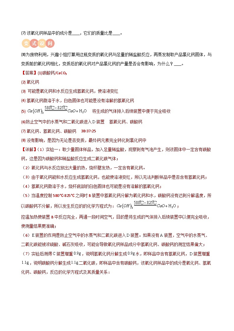专题10 混合物组成成分的探究（解析版）【实验攻略】备战2024年中考化学实验 第2页