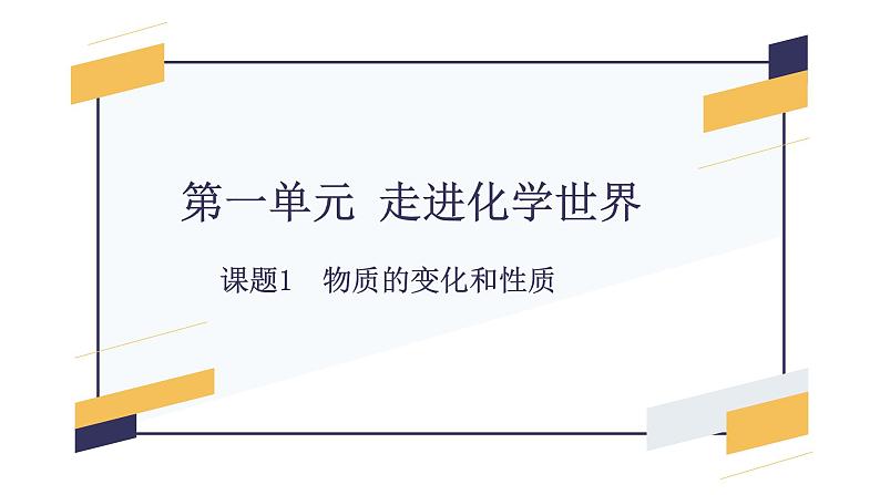 第一单元+课题1+物质的变化和性质-【优质课件】2023-2024学年九年级化学上册同步精品课件（人教版）第1页