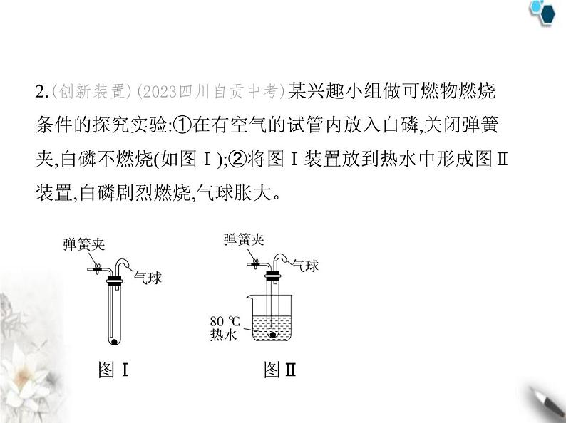 人教版初中九年级化学上册第七单元课题1燃料的燃烧第一课时燃烧的条件灭火的原理和方法课件03