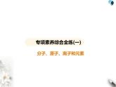 人教版初中九年級化學上冊專項素養(yǎng)綜合練(一)課件