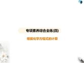 人教版初中九年級化學上冊專項素養(yǎng)綜合練(四)課件