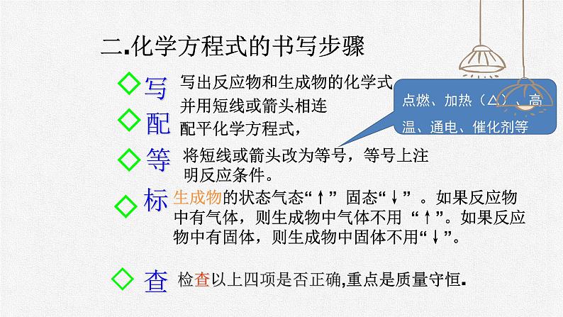 初中化学人教版九上第五单元课题2 如何正确书写化学方程式 高效课件第6页