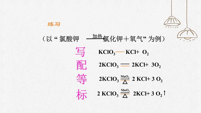 初中化学人教版九上第五单元课题2 如何正确书写化学方程式 高效课件第7页