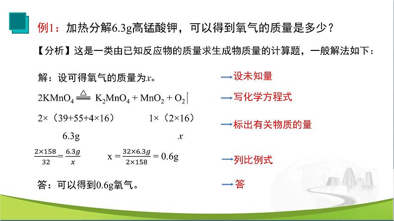 【优化课堂】化学人教版九上课件：5.3 利用化学方程式的简单计算第4页