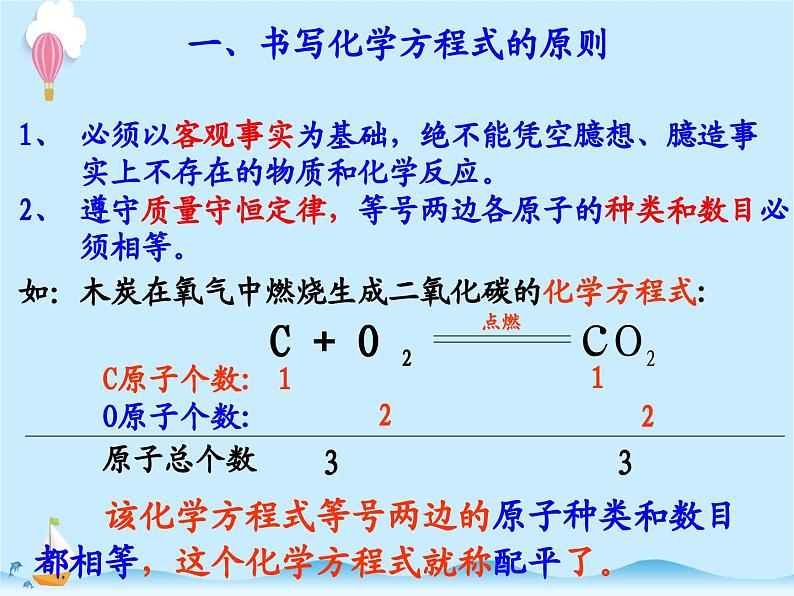 化学（人教版）九年级上册第五单元课题2 如何正确书写化学方程式 课件第2页